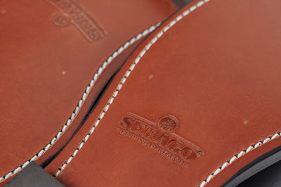 Men's Loafers | Sebago | Citysides | Classic Dan | Brown & Burgundy | Natural Leather Soles w/ Logo